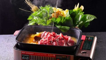 炭锅羊肉