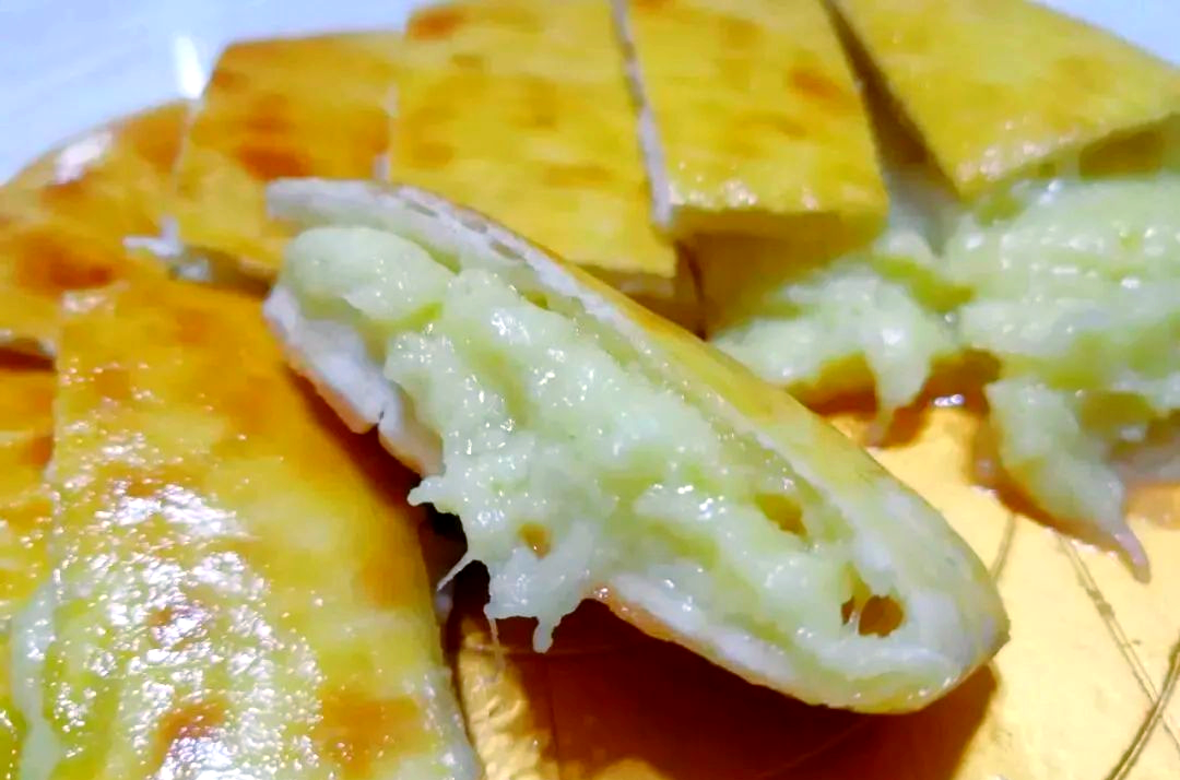 芝士榴莲饼的正确做法？外酥里爆，香到流泪！