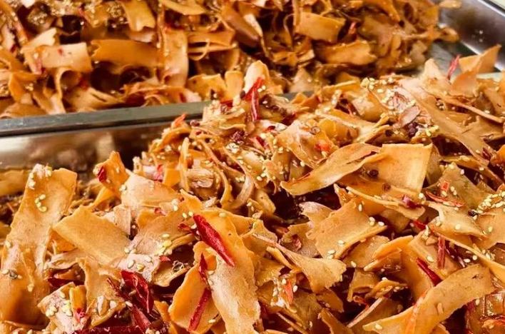 淄博炒锅饼哪里可以学?一个靠烧烤出圈的城市,把这道小零食也带火了